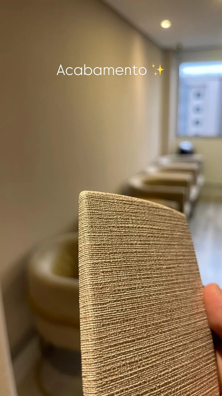 Papel de parede textura de linho