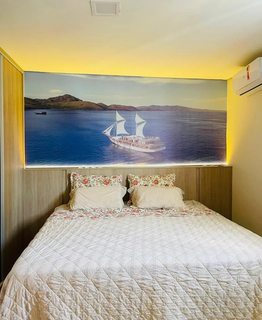 Mural personalizado em quarto
